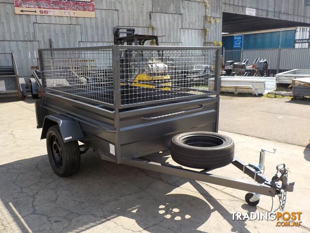 Box Trailer with Cage (Item 12)