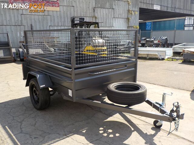 Box Trailer with Cage (Item 12)
