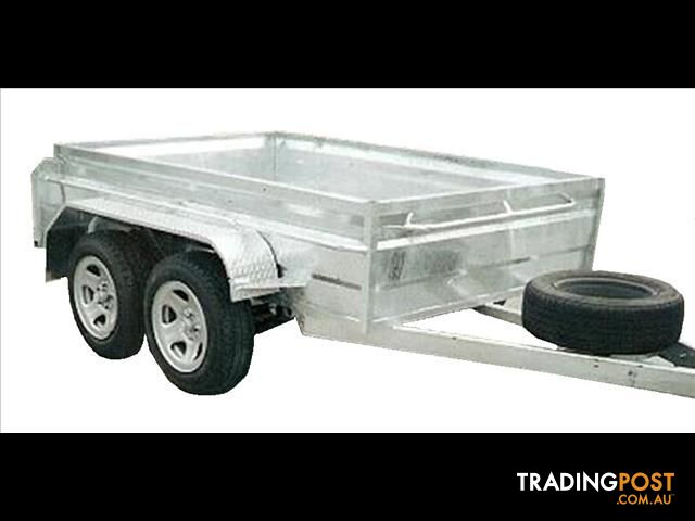 Galvanized Box Trailer with Dual Axle (Item 27) - photo 2 of 6