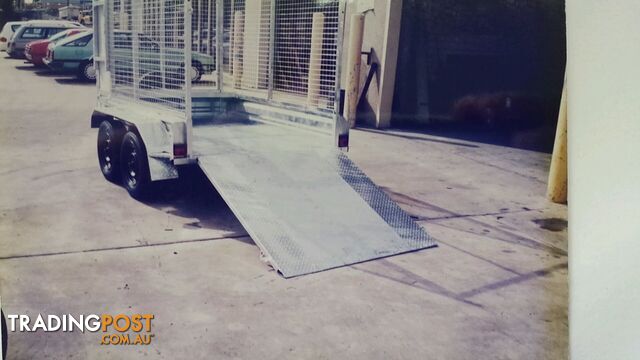 Galvanized Box Trailer with Dual Axle (Item 27) - photo 4 of 6