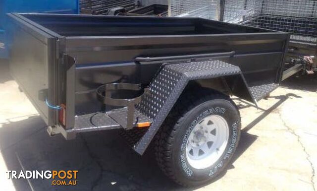 Off Road Trailer with Swinging Tailgate and PMG Tradesman Top  (Item 5)