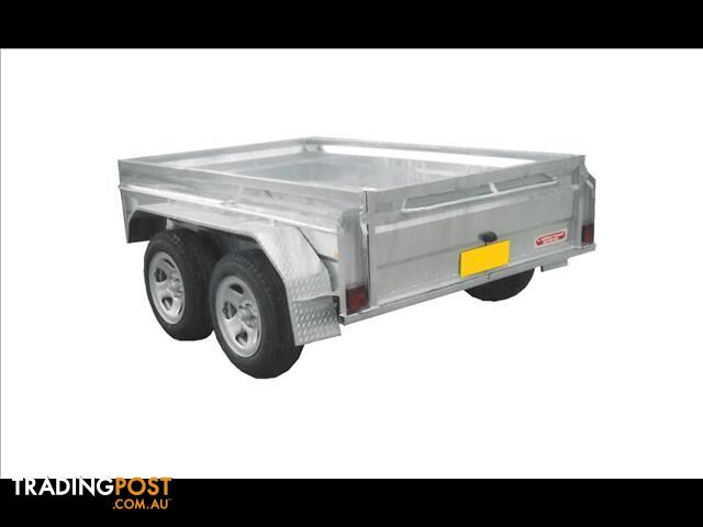 Galvanized Box Trailer with Dual Axle (Item 277) - photo 2 of 3