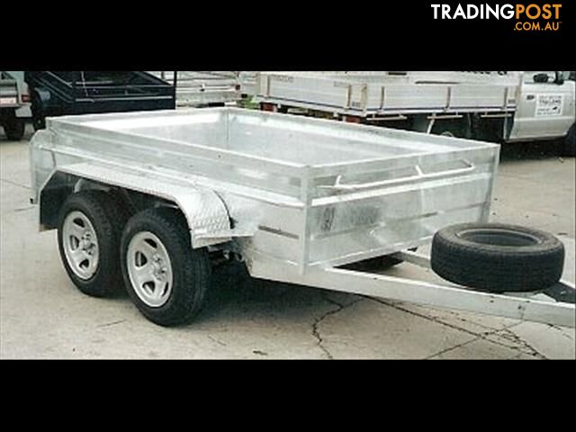 Galvanized Box Trailer with Dual Axle (Item 277) - photo 3 of 3