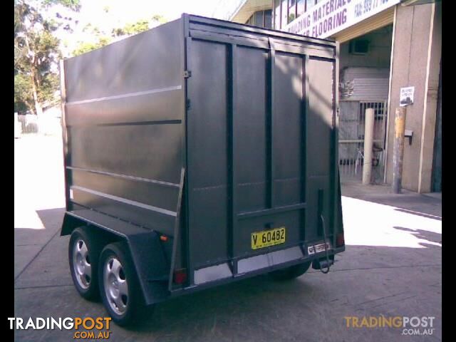 Luggage Trailer Enclosed Dual Axle (Item 94)