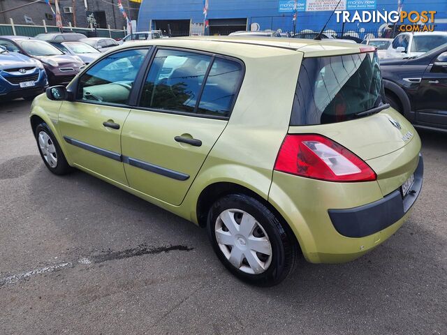 2004 RENAULT MEGANE Dynamique II B84 HATCHBACK