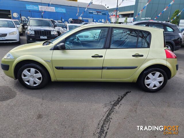 2004 RENAULT MEGANE Dynamique II B84 HATCHBACK