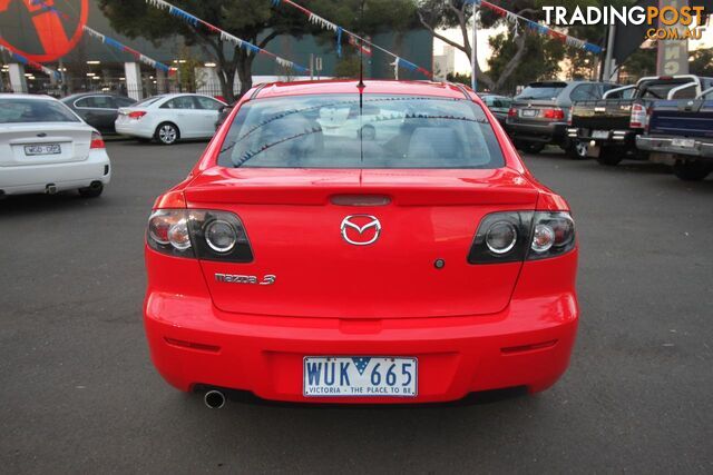 2008 MAZDA 3 Maxx Sport BK Series 2 SEDAN