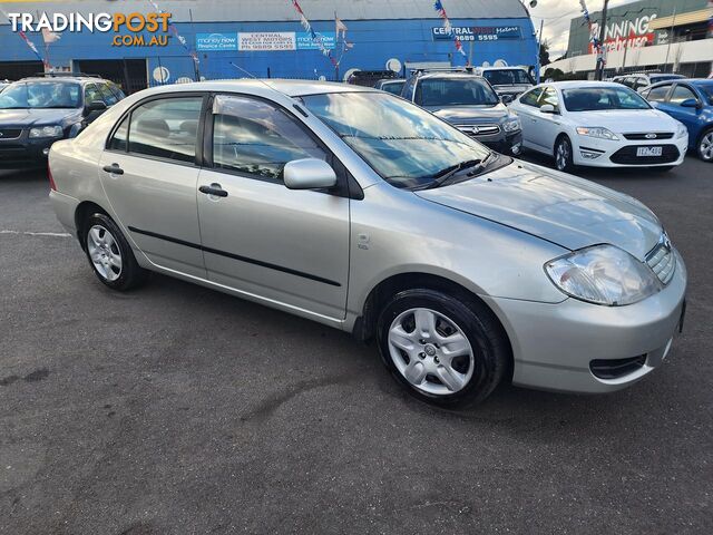 2005 TOYOTA COROLLA Ascent ZZE122R SEDAN