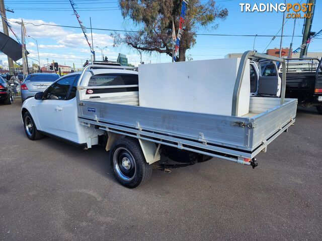 2010 FORD FALCON UTE  FG CAB CHASSIS