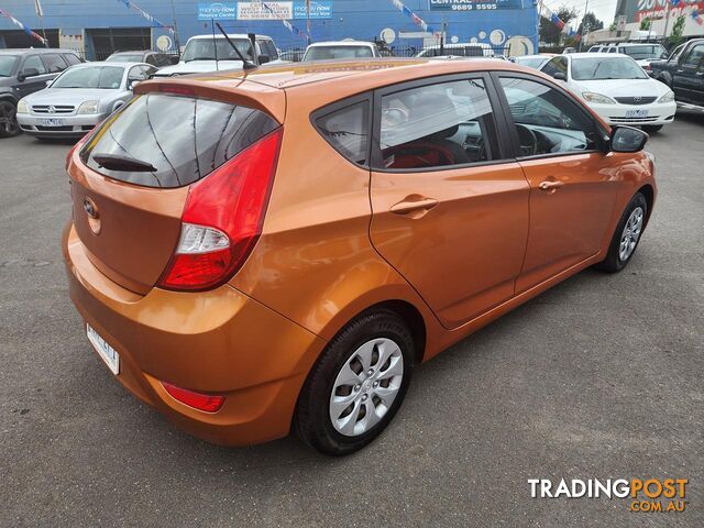 2015 HYUNDAI ACCENT Active RB3 HATCHBACK