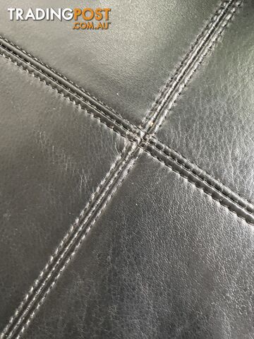 Custom Made Leather Sofa