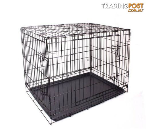 36"PET PLAY Metal Collapsible Cage dog cat Crate safe - photo 4 of 7