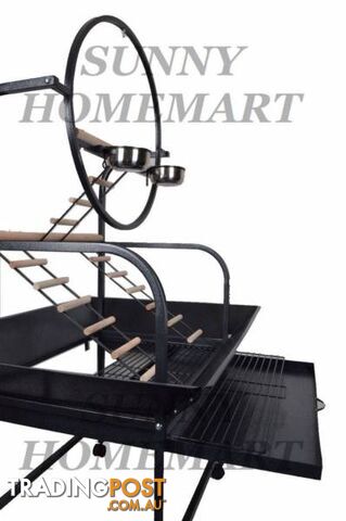 Two Level 168 CM Bird Parrot Feeding Playing Training Gym Stand - photo 5 of 10