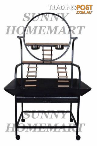 Two Level 168 CM Bird Parrot Feeding Playing Training Gym Stand - photo 4 of 10