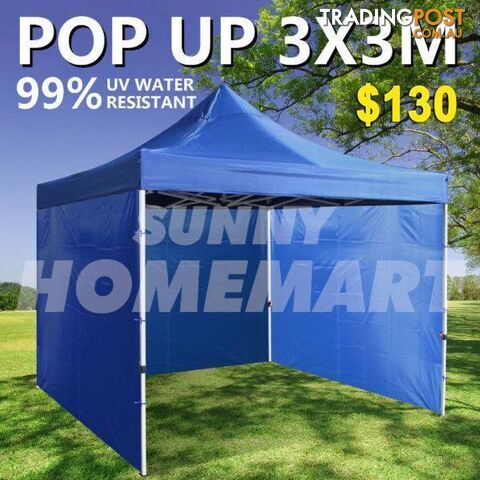 Heavy Duty 3X3 Gazebo Outdoor Pop Up Tent Folding Marquee