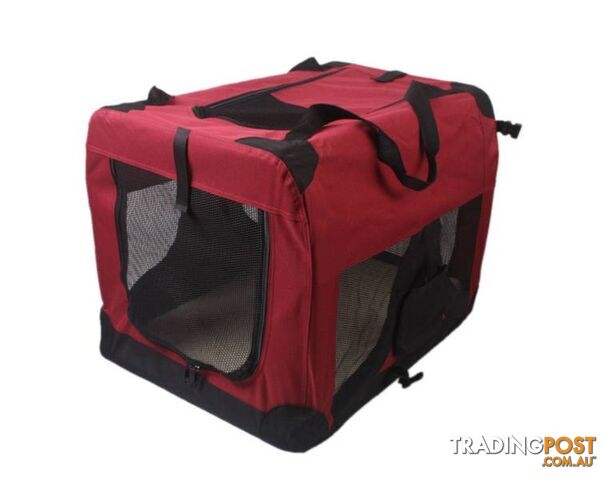 XXXL /L 2 size Red color comfortable portable soft crate Pet Cage - photo 4 of 10