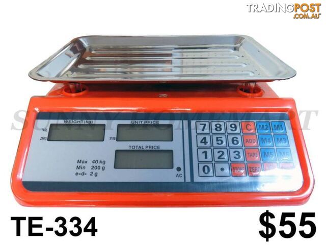 Electronic Digital Price Scale Weigh Platform Shop Postal Kitchen - photo 2 of 10