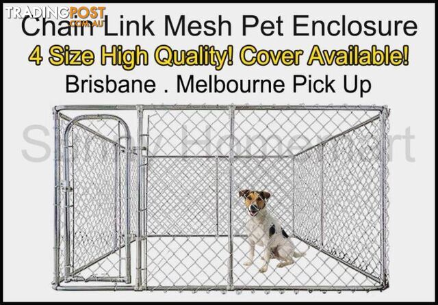 NEW Large Pet Enclosure Dog Kennel Run Animal Fencing Fence Cover