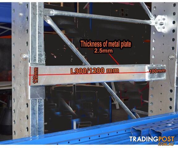 HEAVY DUTY CANTILEVER RACKING STORAGE PALLET RACKING WAREHOUSE - photo 3 of 10