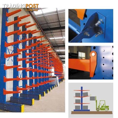 HEAVY DUTY CANTILEVER RACKING STORAGE PALLET RACKING WAREHOUSE