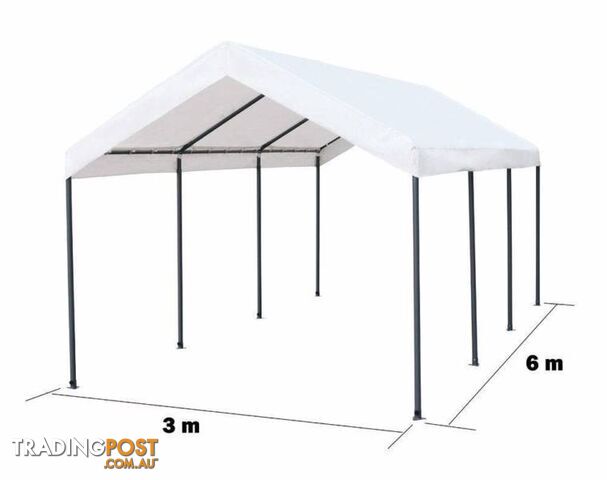 3*6m Gazebo Marquee Car Canopy Wedding Shade Market Tent - photo 4 of 10