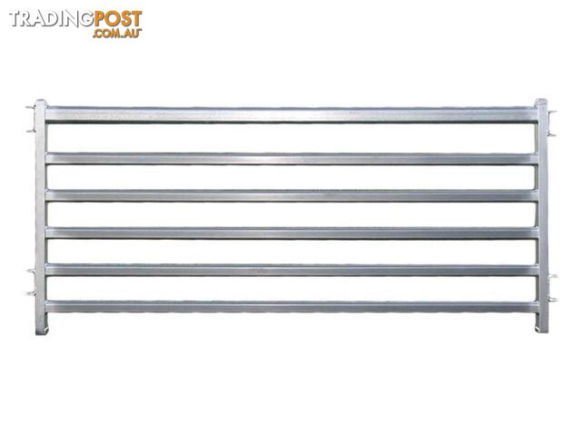 1.1M x 2.2M Sheep Panel Gate Heavy Duty Galvanised Steel Pig Goat - photo 4 of 8