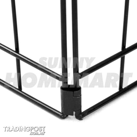 30" Exercise Enclosure PlayPen Dog Puppy Rabbit Cage Run Fence - photo 4 of 6