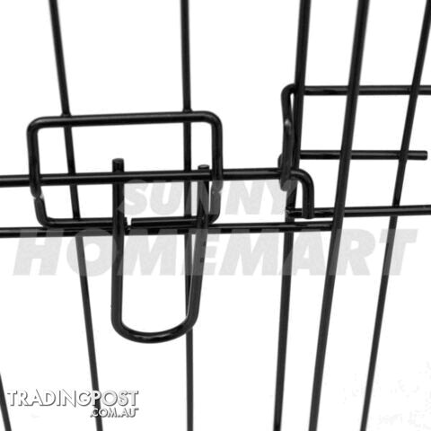 30" Exercise Enclosure PlayPen Dog Puppy Rabbit Cage Run Fence - photo 5 of 6