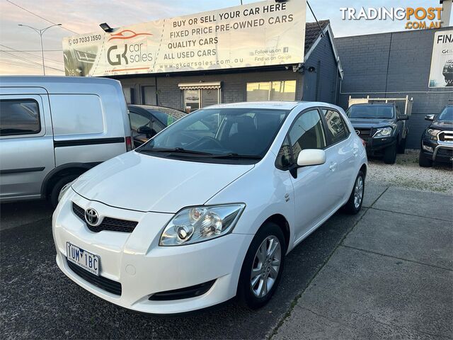 2009 Toyota Corolla   Hatchback