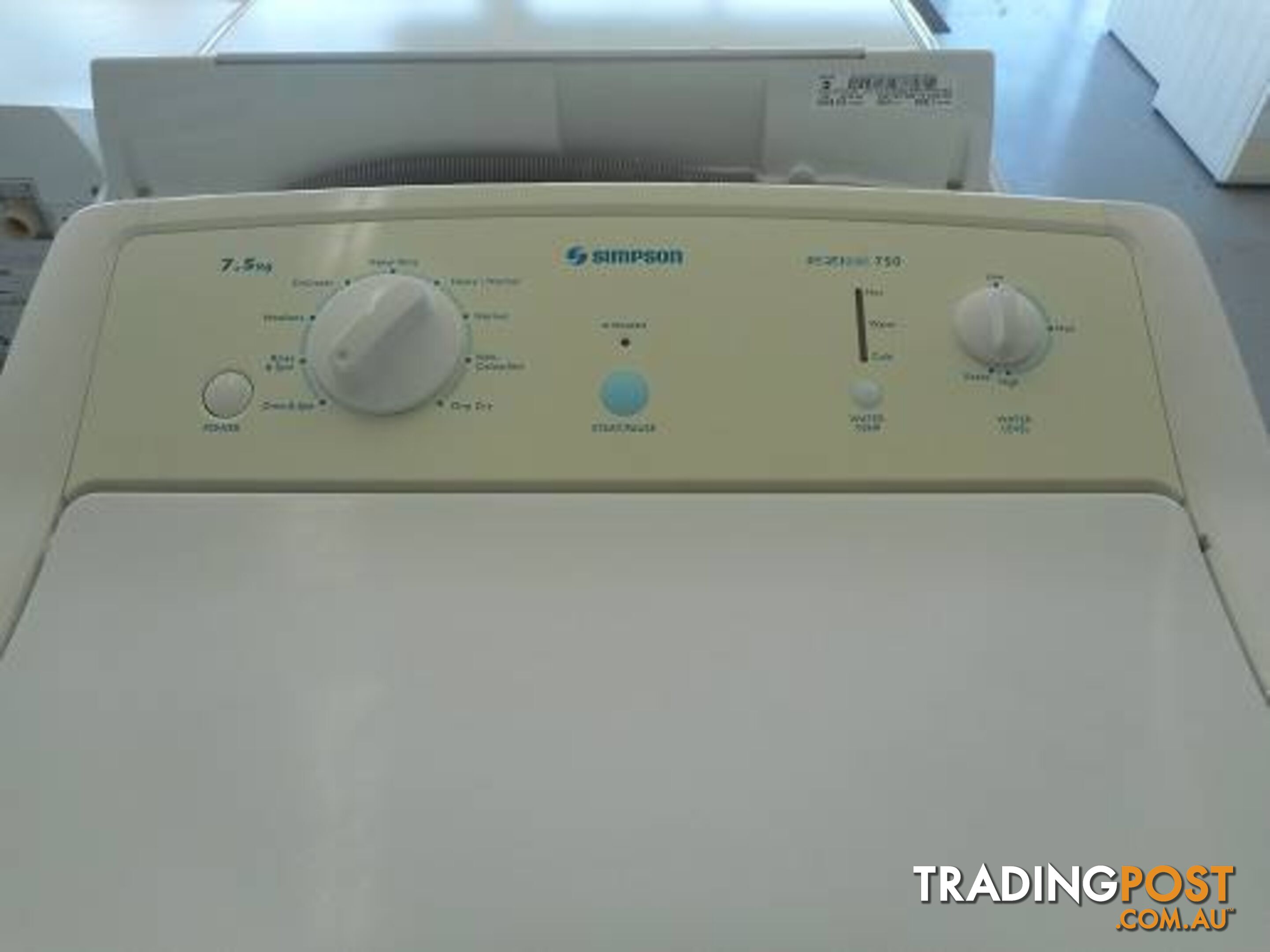 ( MWM 244 ) Second Hand Washing Machine SIMPSON 7.5kg