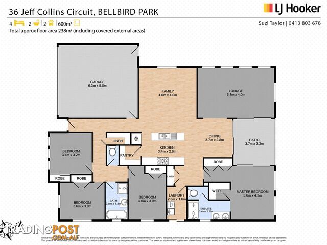 36 Jeff Collins Circuit BELLBIRD PARK QLD 4300