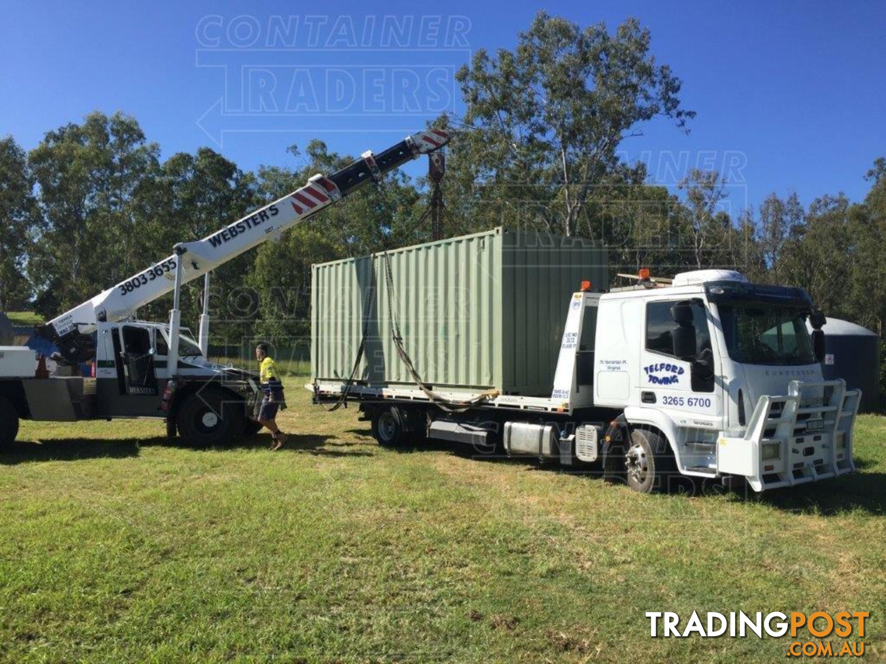 20' Shipping Containers delivered to Yinnar South from $2507  Ex. GST