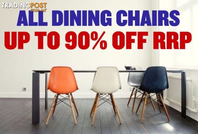 ALL DINING CHAIRS - UP TO 90% OFF RRP