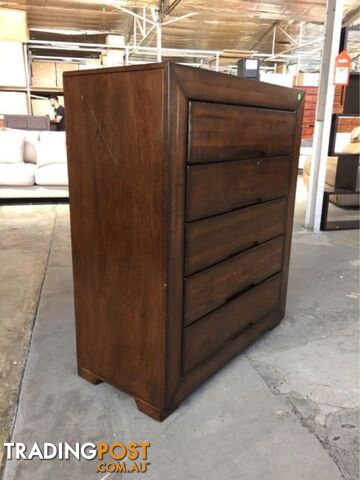 BOULDER 5 DRAWER TALLBOY - photo 2 of 5