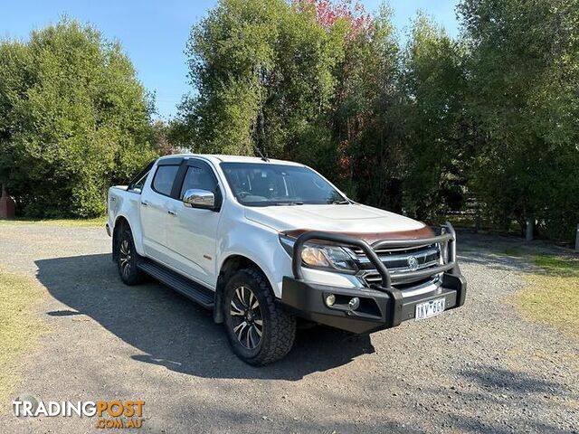 2017 HOLDEN COLORADO LTZ RG UTE