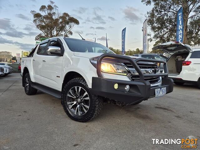 2017 HOLDEN COLORADO LTZ RG UTE