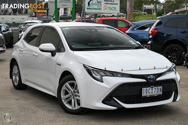 2019 TOYOTA COROLLA ASCENT SPORT HYBRID ZWE211R HATCH