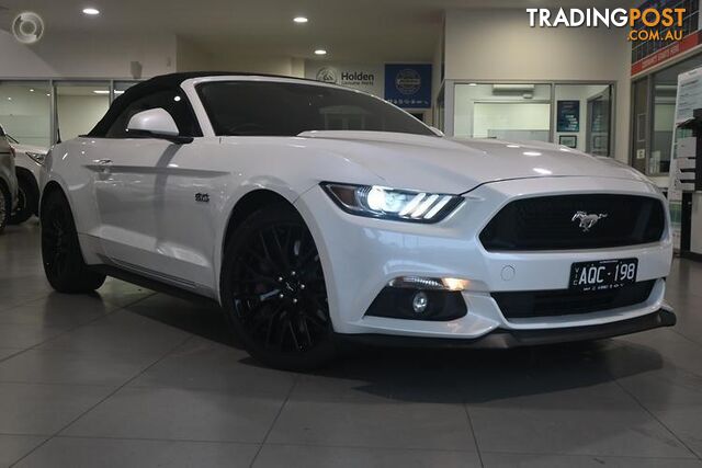 2017 FORD MUSTANG   CONVERTIBLE