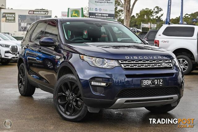 2018 LAND ROVER DISCOVERY SPORT TD4 110KW HSE L550 SUV