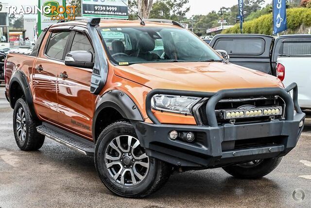 2016 FORD RANGER WILDTRAK PX MKII UTE