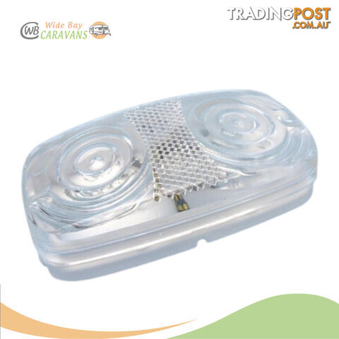 Narva 86310 Marker Lamp - Clear - 101mm x 52mm