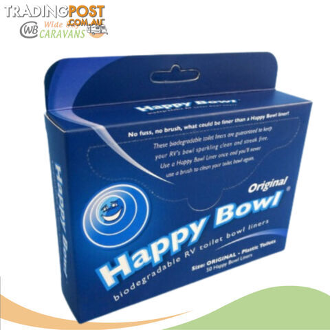 Happy Bowl RV toilet bowl liners