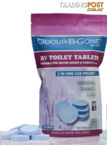 Odour B Gone - 25 tablet pack lavender
