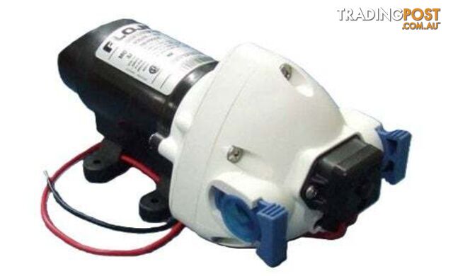 Flojet: Triplex - 12V Fresh Water Auto Pump - 11 LPM / 50 PSI. QUAD & 12mm Push-in