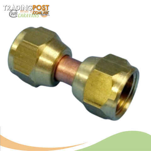 No70 FLARE SWIVEL CONNECT 3/8 3/8 FEMALE SAEx3/8