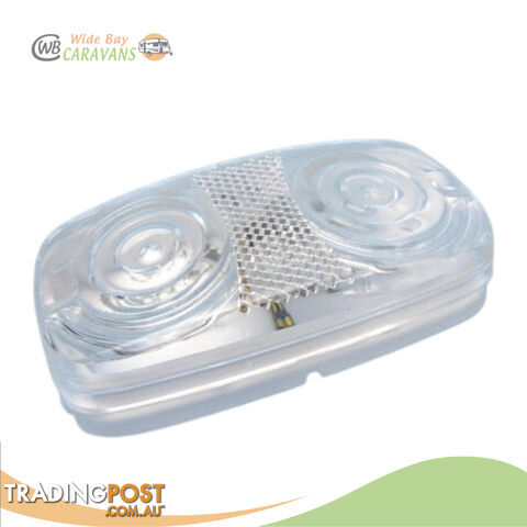 Narva 86310 Marker Lamp - Clear - 101mm x 52mm