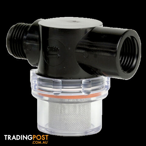 Shurflo Twist Filter with 1/2 Thread Inlet & Outlet