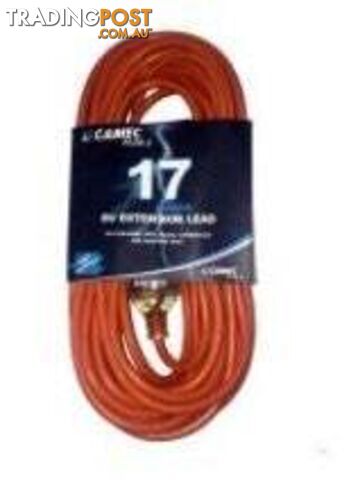 Camec 17M, 15 Amp, 240V, Plus 2 Extension Lead to suit RV use