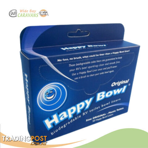 Happy Bowl RV toilet bowl liners