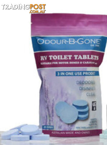 Odour B Gone - 25 tablet pack lavender